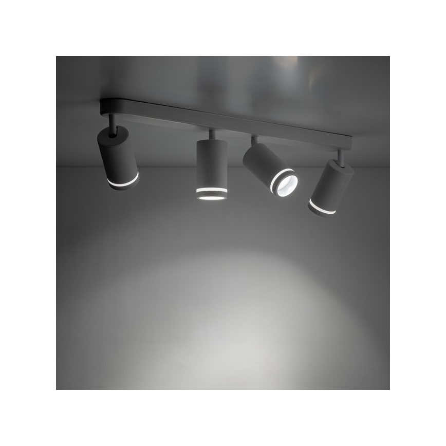Spotlight JET 4xGU10/10W/230V white