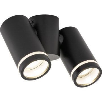 Spotlight JET SET 2xGU10/10W/230V black