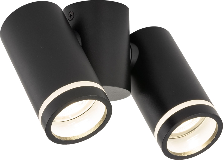 Spotlight JET SET 2xGU10/10W/230V black