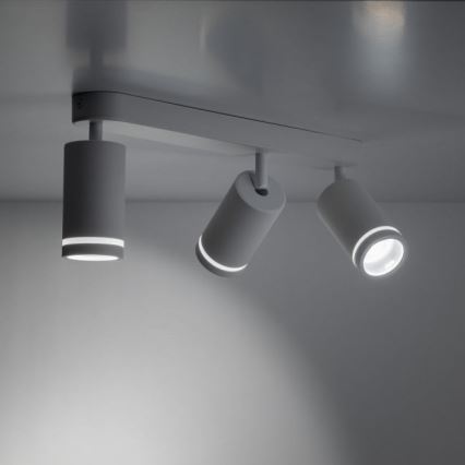 Spotlight JET SET 3xGU10/10W/230V white