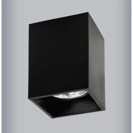 Spotlight JUPITER 1xE27/20W/230V 11,7x11,7 cm black
