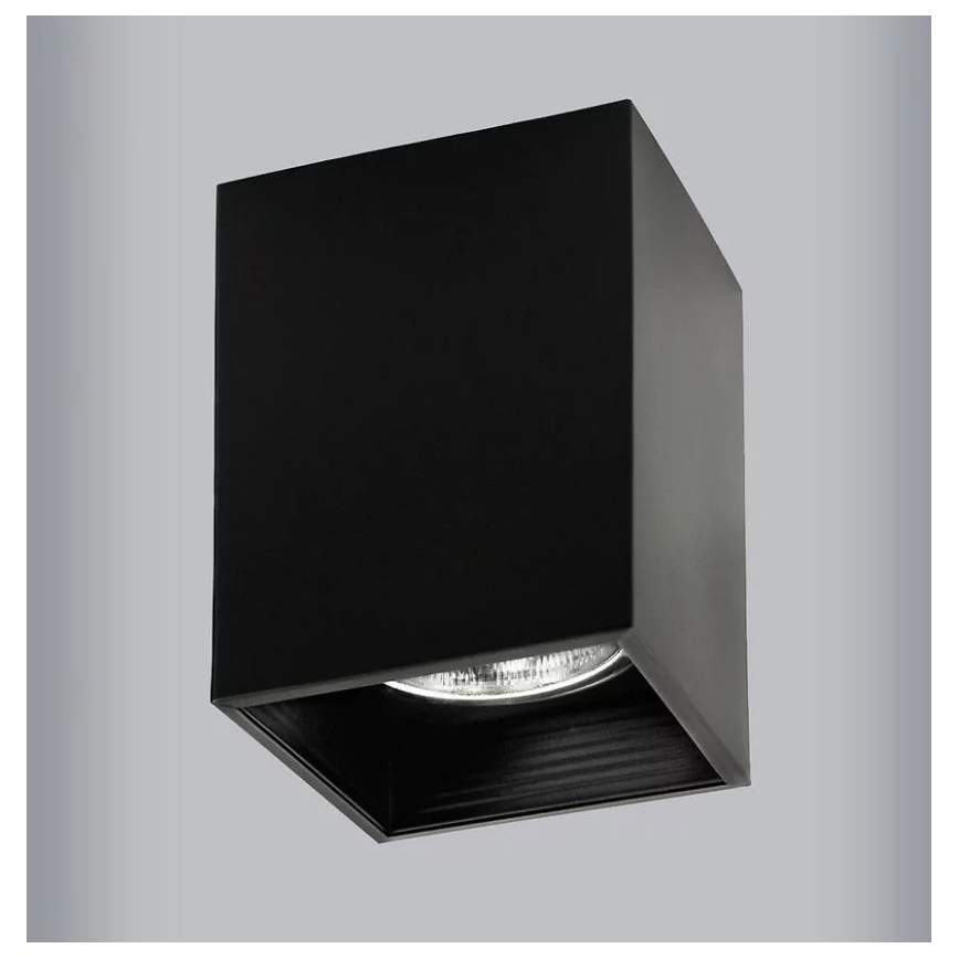 Spotlight JUPITER 1xE27/20W/230V 11,7x11,7 cm black