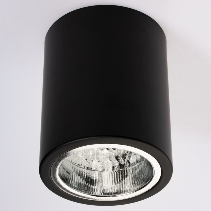 Spotlight JUPITER 1xE27/20W/230V d. 13 cm black
