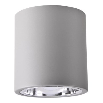 Spotlight JUPITER 1xE27/20W/230V d. 13 cm grey