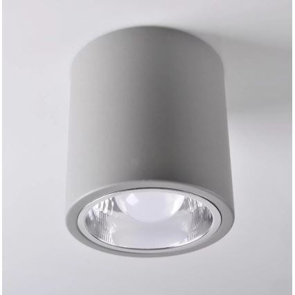 Spotlight JUPITER 1xE27/20W/230V d. 13 cm grey
