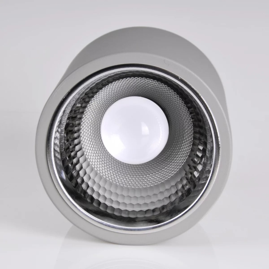 Spotlight JUPITER 1xE27/20W/230V d. 16,5 cm grey