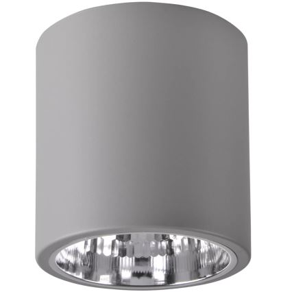Spotlight JUPITER 1xE27/20W/230V d. 16,5 cm grey