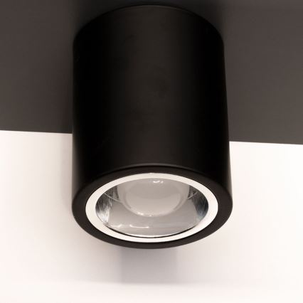 Spotlight JUPITER 1xE27/20W/230V d. 9,8 cm black