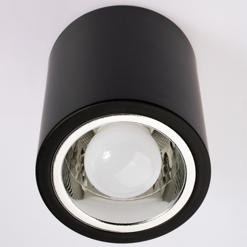 Spotlight JUPITER 1xE27/20W/230V d. 9,8 cm black