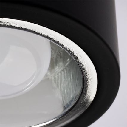 Spotlight JUPITER 1xE27/20W/230V d. 9,8 cm black