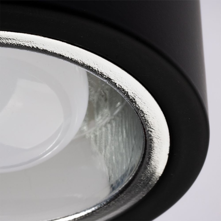Spotlight JUPITER 1xE27/20W/230V d. 9,8 cm black