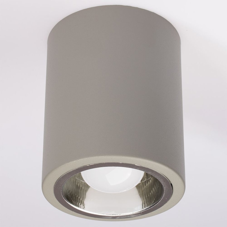 Spotlight JUPITER 1xE27/20W/230V d. 9,8 cm grey