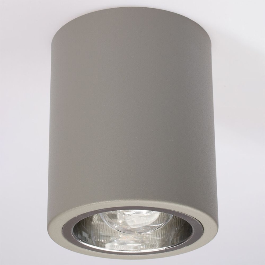 Spotlight JUPITER 1xE27/20W/230V d. 9,8 cm grey