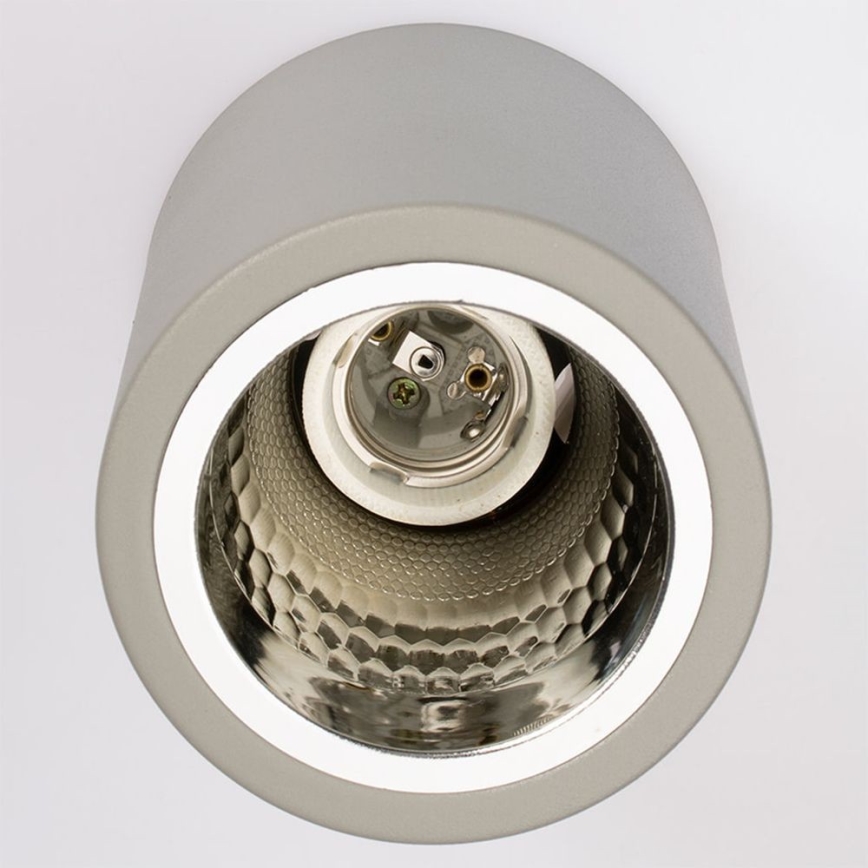 Spotlight JUPITER 1xE27/20W/230V d. 9,8 cm grey