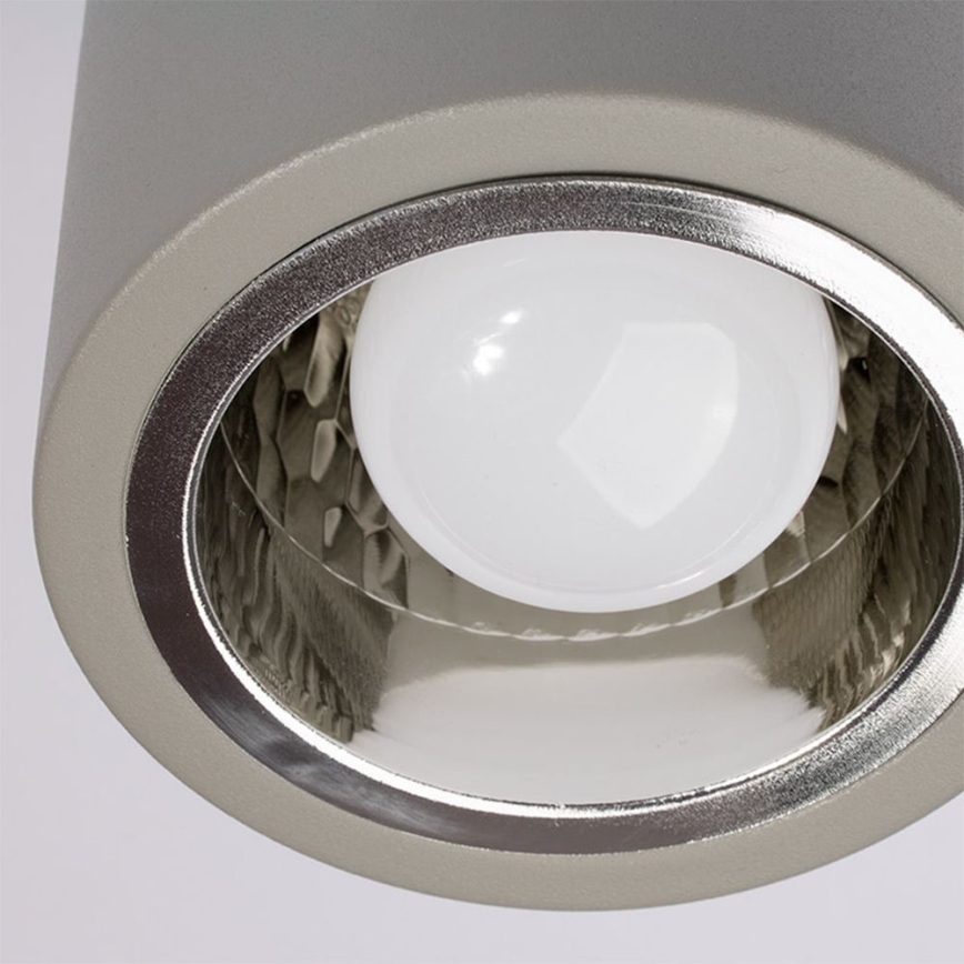 Spotlight JUPITER 1xE27/20W/230V d. 9,8 cm grey