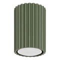 Spotlight KARBON 1xGU10/10W/230V 10 cm green