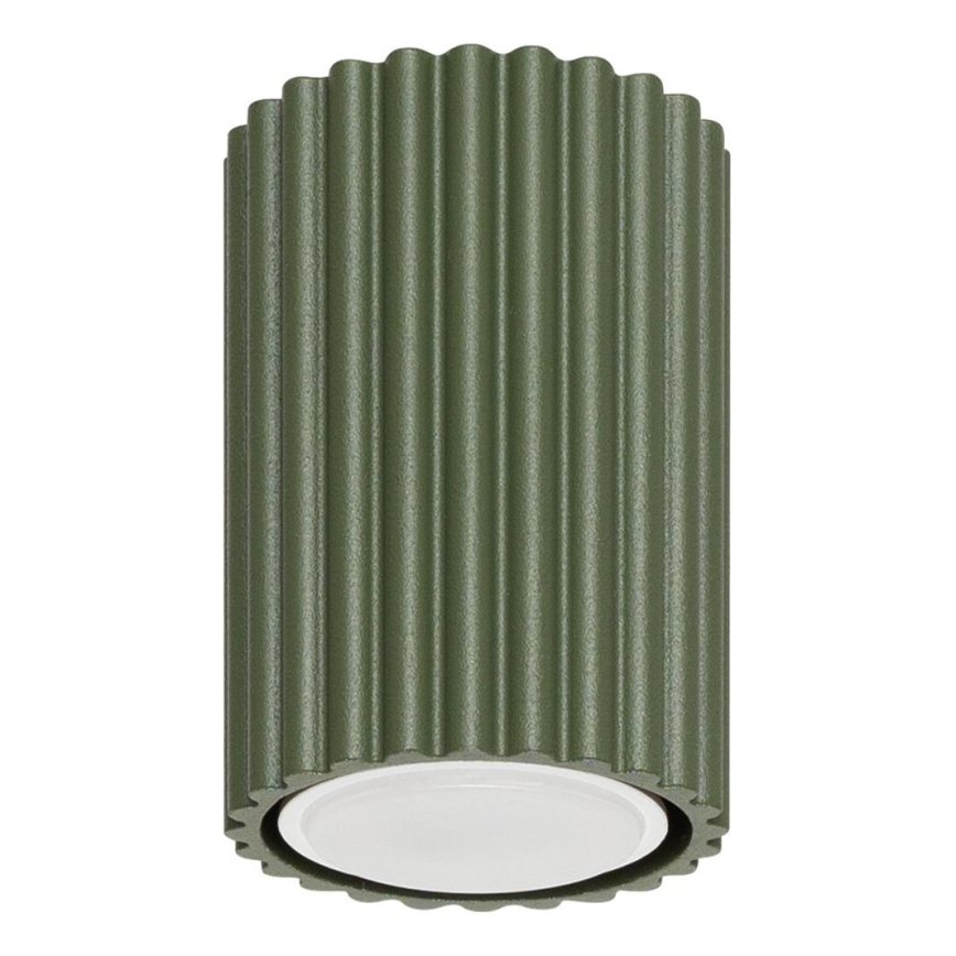 Spotlight KARBON 1xGU10/10W/230V 10 cm green