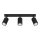 Spotlight KARBON 3xGU10/10W/230V black
