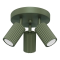 Spotlight KARBON 3xGU10/10W/230V green