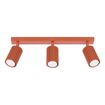 Spotlight KARBON 3xGU10/10W/230V red