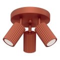 Spotlight KARBON 3xGU10/10W/230V red