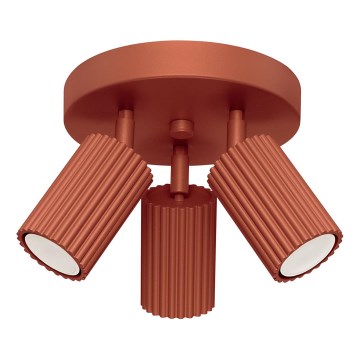Spotlight KARBON 3xGU10/10W/230V red