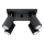 Spotlight KARBON 4xGU10/10W/230V black