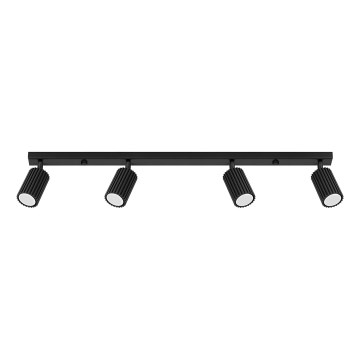 Spotlight KARBON 4xGU10/10W/230V black