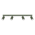 Spotlight KARBON 4xGU10/10W/230V green