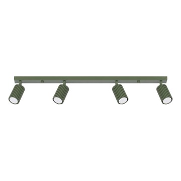 Spotlight KARBON 4xGU10/10W/230V green