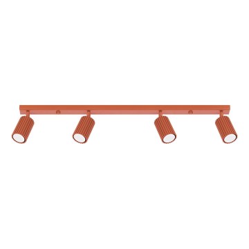 Spotlight KARBON 4xGU10/10W/230V red