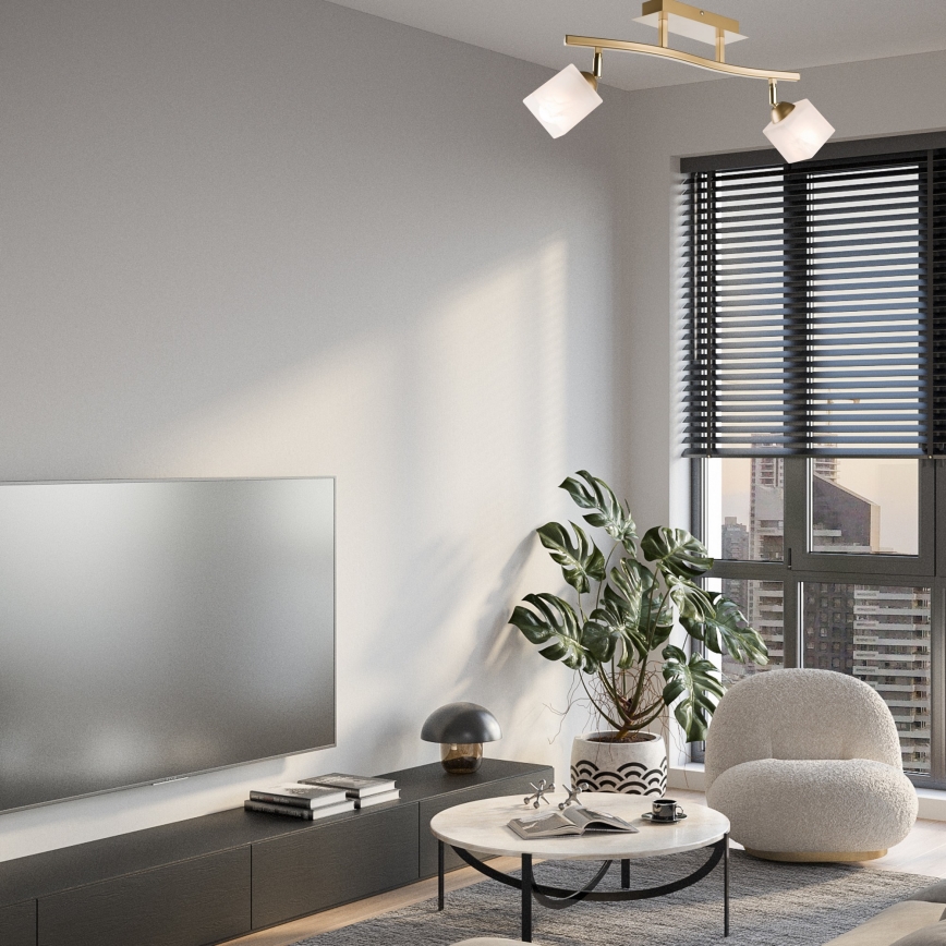 Spotlight KLARA 2xE14/40W/230V gold