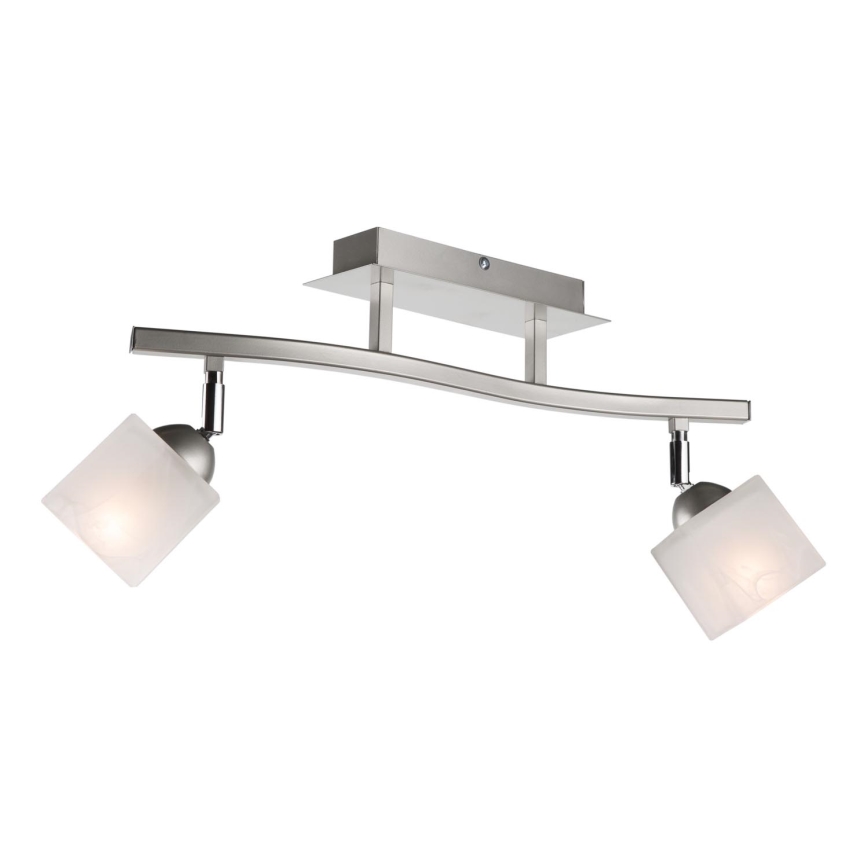 Spotlight KLARA 2xE14/40W/230V matte chrome