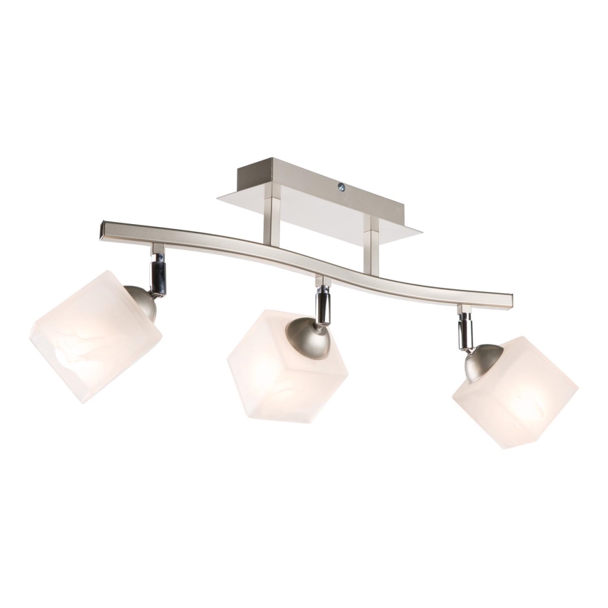 Spotlight KLARA 3xE14/60W/230V matte chrome