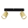 Spotlight KONCEPT 2xGU10/35W/230V black/gold