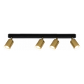 Spotlight KONCEPT 4xGU10/35W/230V black/gold