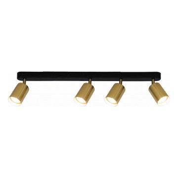 Spotlight KONCEPT 4xGU10/35W/230V black/gold