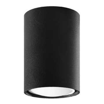 Spotlight LAGOS 1xGU10/10W/230V 10 cm black
