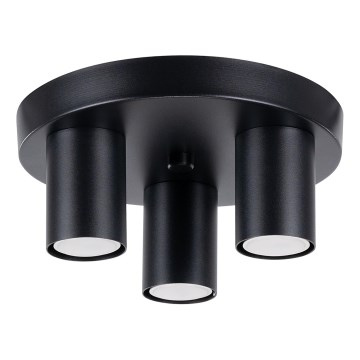 Spotlight LAGOS 3xGU10/10W/230V black