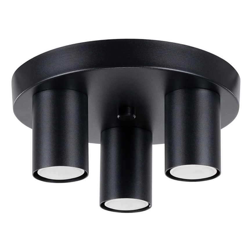 Spotlight LAGOS 3xGU10/10W/230V black