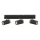 Spotlight LAGOS 3xGU10/15W/230V black/brown