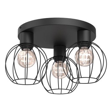 Spotlight LAPS 3xE27/15W/230W black