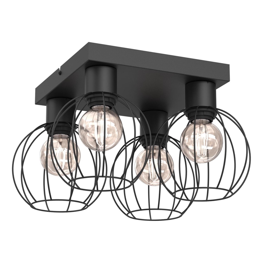Spotlight LAPS 4xE27/15W/230W black