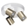 Spotlight LAURIN 3xGU10/10W/230V brass/white