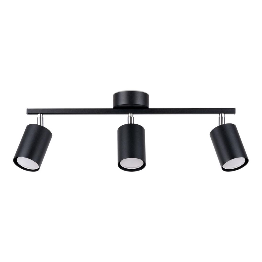 Spotlight LEMMI 3xGU10/40W/230V black