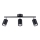 Spotlight LEMMI 3xGU10/40W/230V black