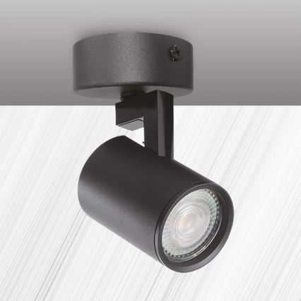 Spotlight LYNX 1xGU10/10W/230V black