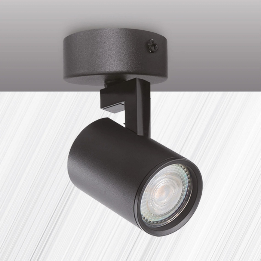 Spotlight LYNX 1xGU10/10W/230V black