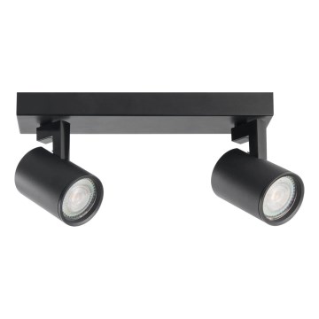 Spotlight LYNX 2xGU10/10W/230V black