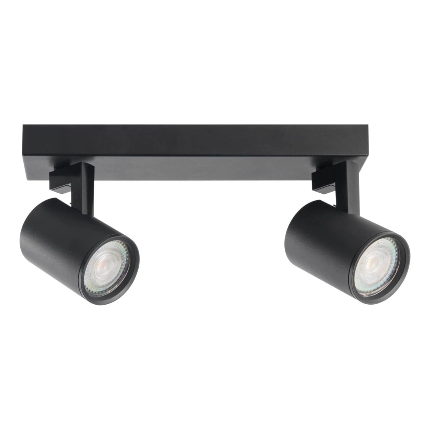 Spotlight LYNX 2xGU10/10W/230V black